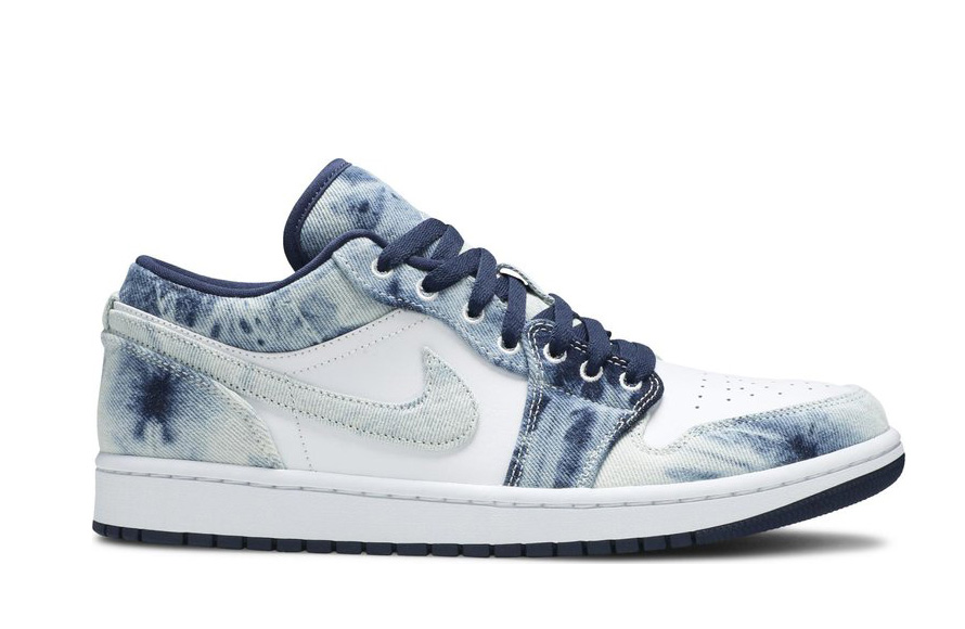 aj 1 Low Washed Denim