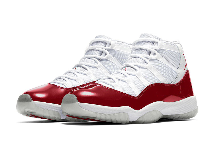 Real And Fake AJ11 Mid "Cherry" 2022