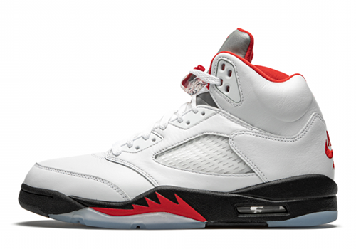 Buying Fake Jordan 5 Retro 'Fire Red Silver Tongue' Online ...