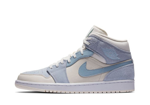 Jordan 1 Mid Mixed Textures Blue