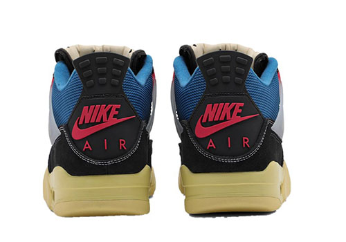 fake Jordan 4 Union 'Off Noir'