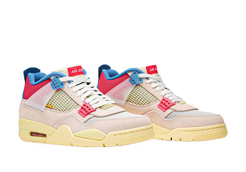 Copy Jordan 4 Union Guava Ice