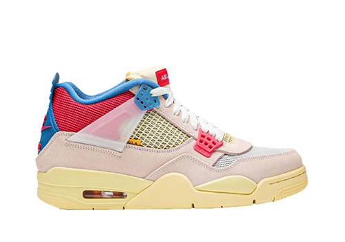 Copy Jordan 4 Union Guava Ice