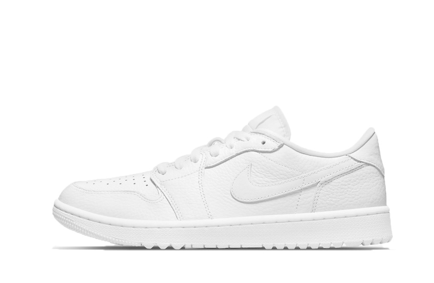 AJ 1 Low Golf  Triple White