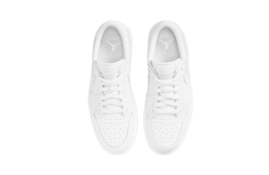 AJ 1 Low Golf  Triple White