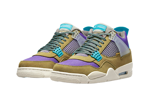 Fake Jordan 4 Retro SP 30th Anniversary Union Desert Moss