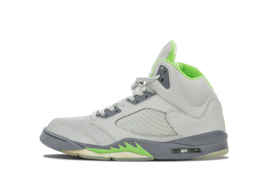 Fake Jordan 5 Green Bean