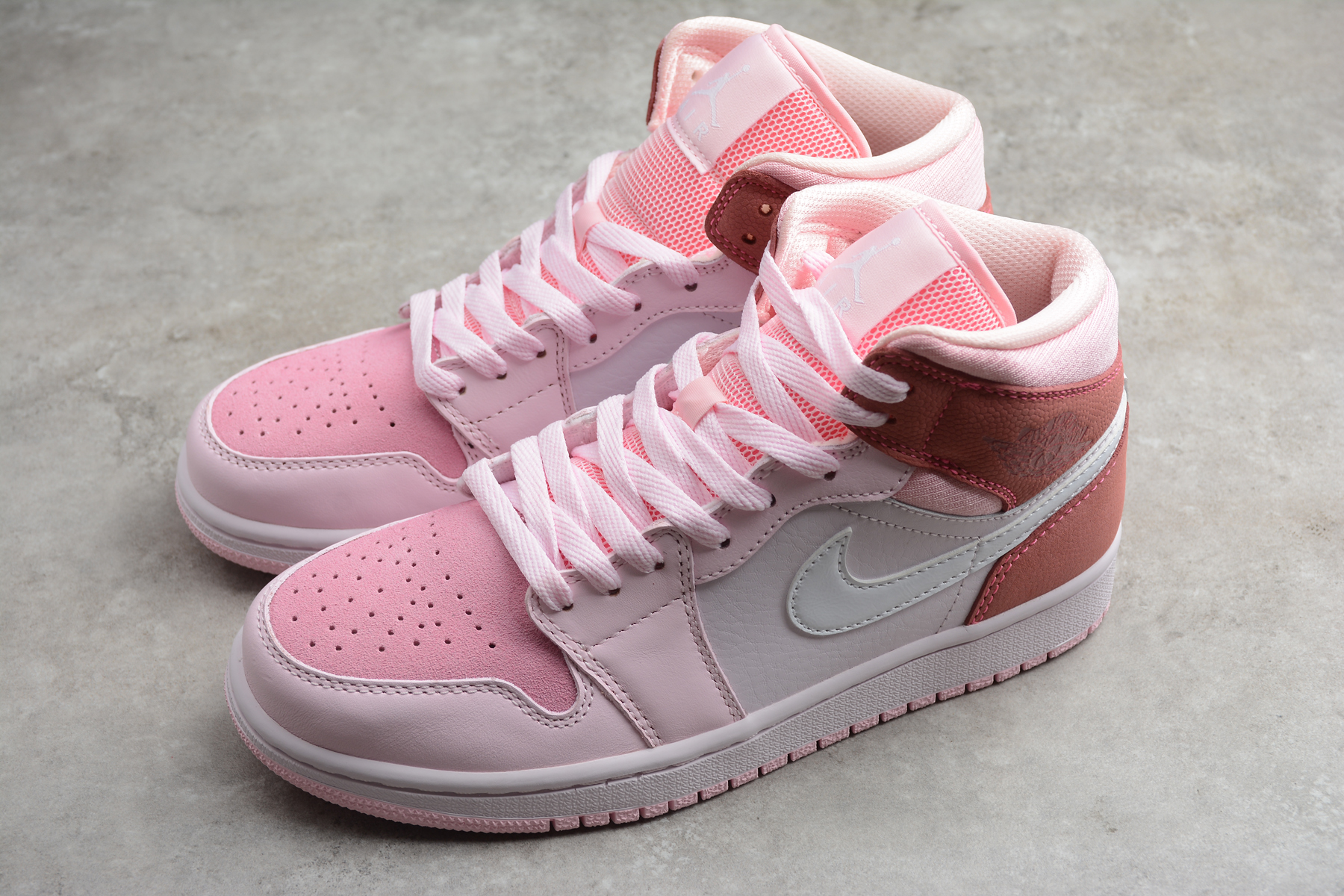 fake digital pink jordan 1