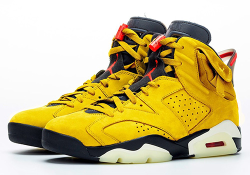 fake travis scott jordan 6 yellow