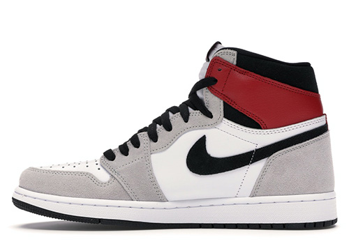 Good Fake Jordan 1 High 'Light Smoke Grey' On Sale | JordanKicks.org