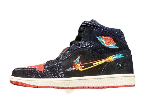 fake Jordan 1 Mid Siempre Familia