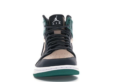 Jordan 1 High Beige Green Fake