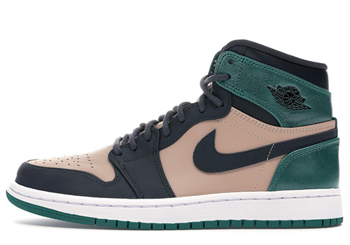 Jordan 1 High Beige Green Fake