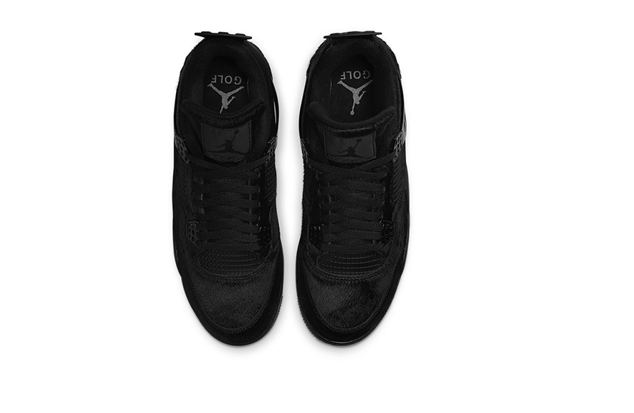 Fake Jordan 4 Golf Black Cat