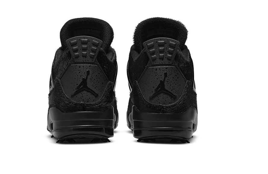 Fake Jordan 4 Golf Black Cat
