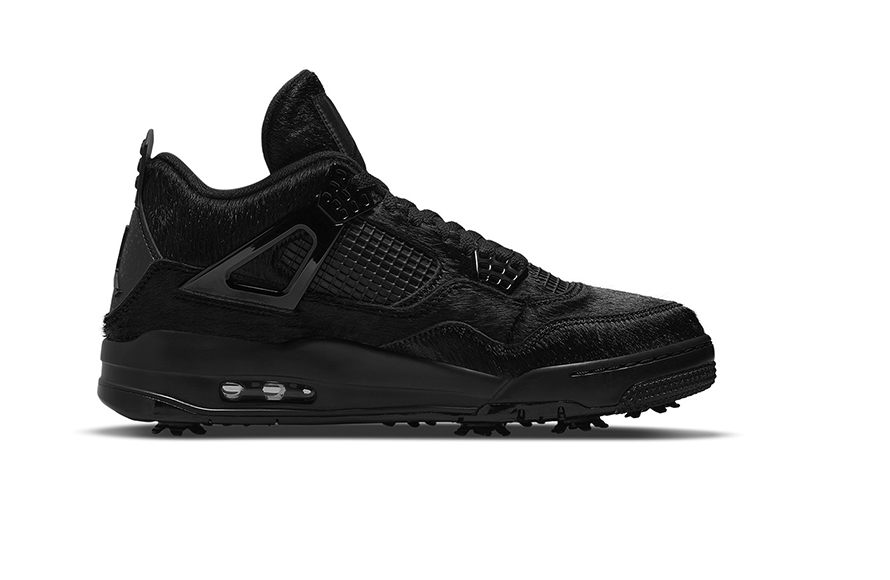 Fake Jordan 4 Golf Black Cat