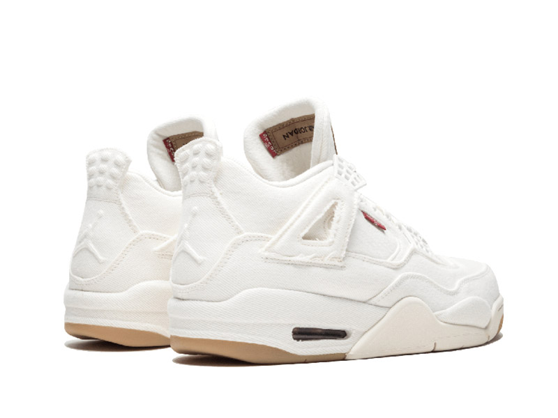 Levi's Jordan 4 White Denim fake