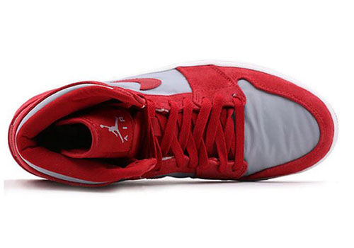 fake Jordan 1 Retro High Gym Red Wolf Grey