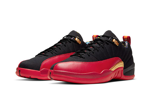 Jordan 12 Low Super Bowl LV fake