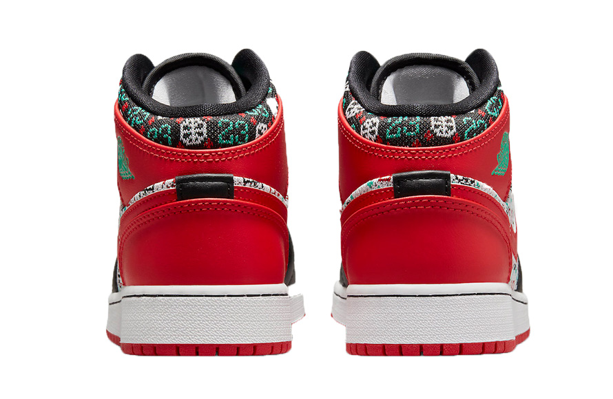 cheap fake Jordan 1 Mid GS Holiday