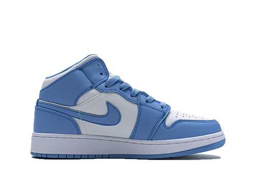 Jordan 1 Mid UNC fake