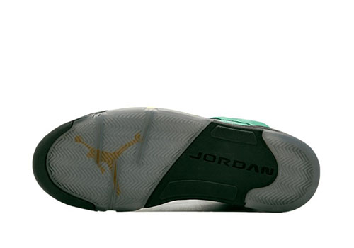 Jordan 5 Oregon Ducks fake