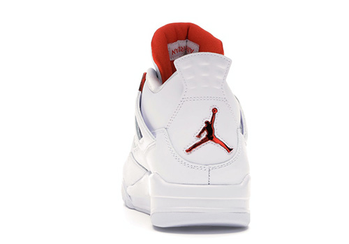 fake Jordan 4 Orange Metallic