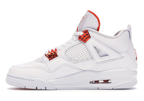 fake Jordan 4 Orange Metallic