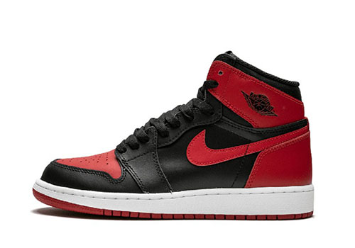 fake Jordan 1 Retro Bred 2016 Banned (GS)