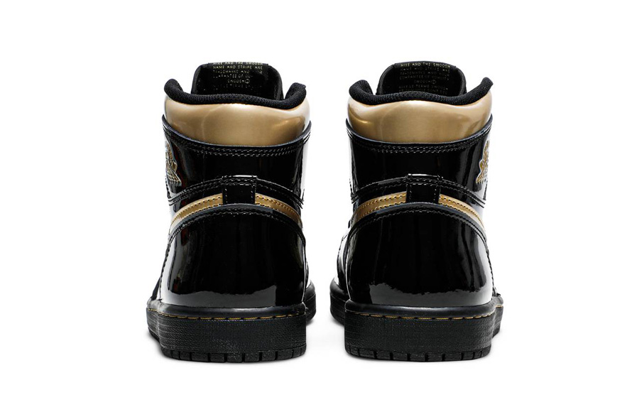 fake jordan 1 black and gold