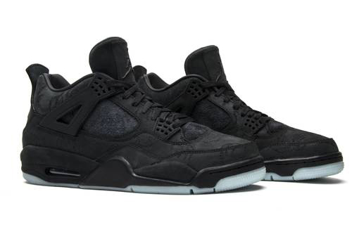 FAKE Jordan 4 Retro Kaws Black