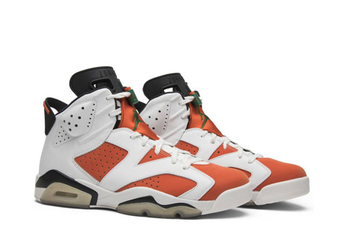 fake Jordan 6 Retro Gatorade Like Mike White