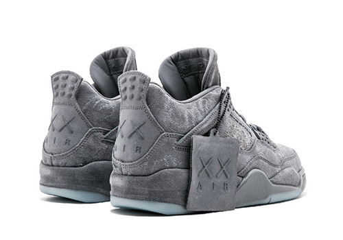 Fake KAWS Jordan 4 Cool Grey