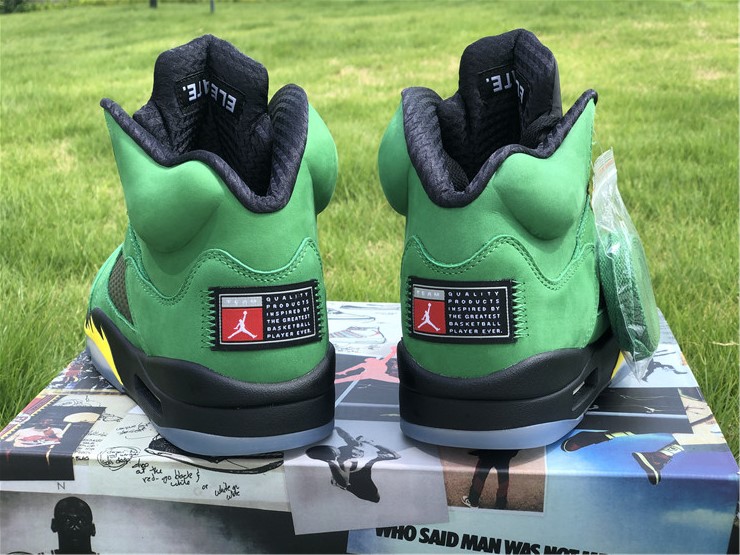 Air Jordan 5 Oregon fake