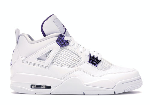 fake Jordan 4 Retro Metallic Purple