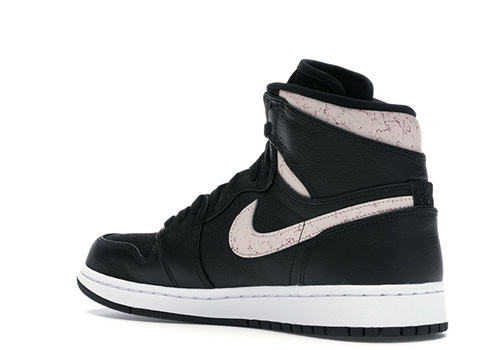 fake Jordan 1 Retro High Black Silt Red (W)