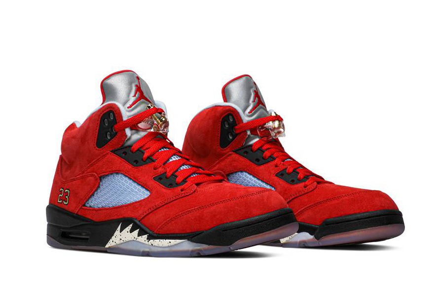 Knockoff Jordan 5 Trophy Room University Red