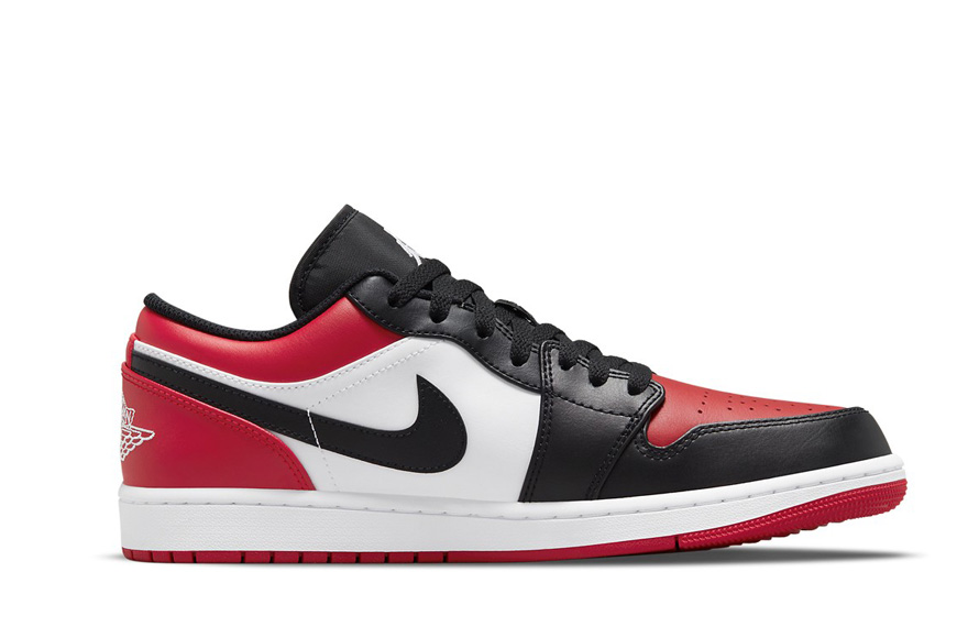 Fake Jordan 1 Low Bred Toe