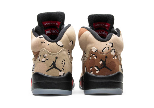 Supreme Jordan 5 Desert Camo fake