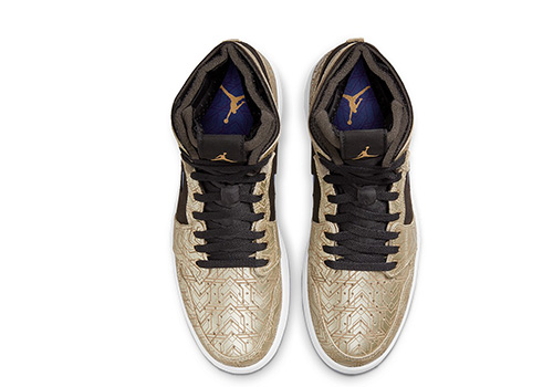 pk god ua Jordan 1 Zoom CMFT Gold Laser