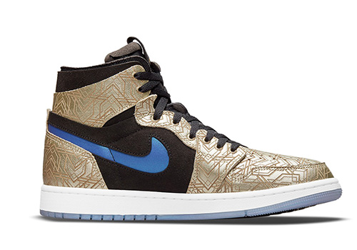 pk god ua Jordan 1 Zoom CMFT Gold Laser