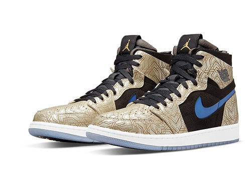 pk god ua Jordan 1 Zoom CMFT Gold Laser