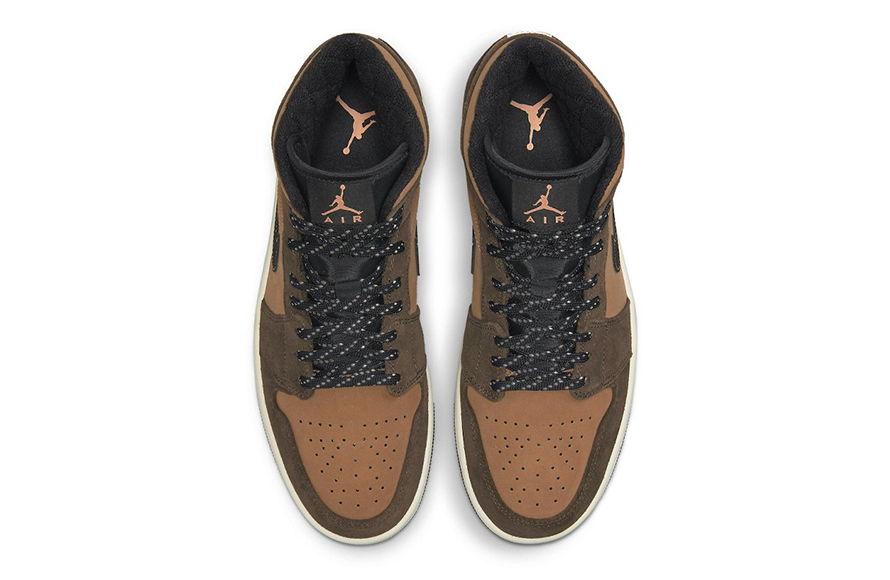 Unauthorized Genuine Jordan 1 Mid Dark Chocolate